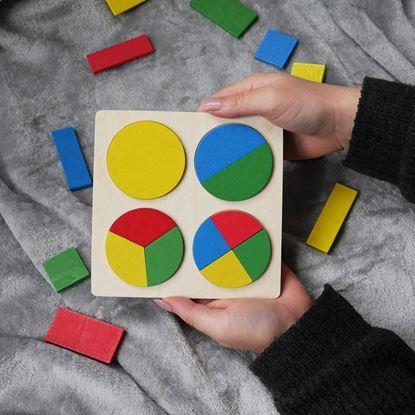 Imaginea Puzzle geometrice pentru copii