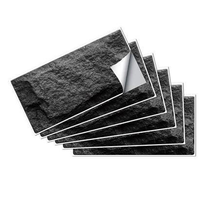 Imaginea din Plăci autocolante din piatră - negre