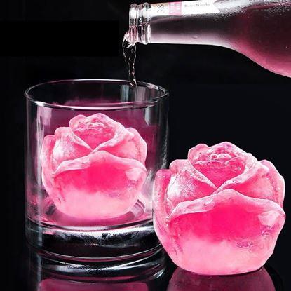 Imaginea Formă de gheață - trandafir