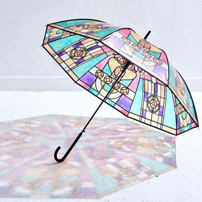 Imaginea Umbrelă cu model - vitraliu