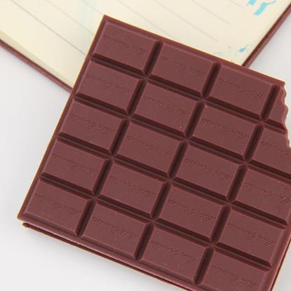 Imaginea Carţi de notițe cu ciocolată mușcată
