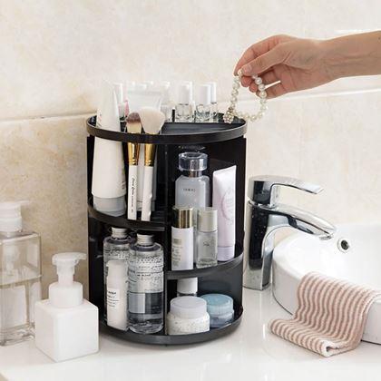 Imaginea din Organizator cosmetic rotativ - negru