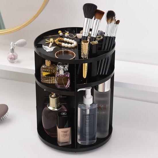 Imaginea din Organizator cosmetic rotativ - negru