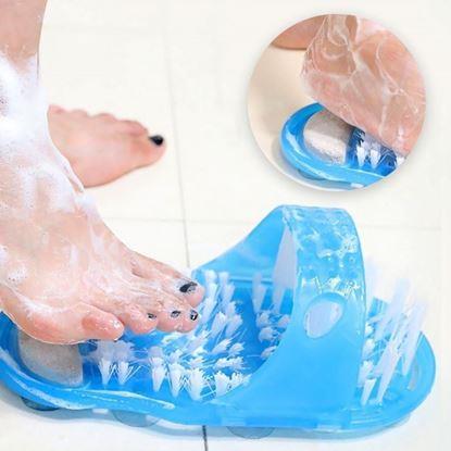 Imaginea Perie tip papuc pentru curățare și masaj