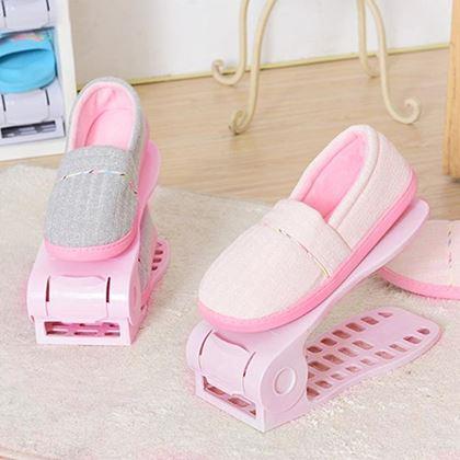 Imaginea din Organizator pantofi plastic - roz