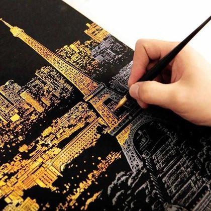Imaginea din Tablou ștergătoare - Paris