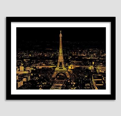 Imaginea din Tablou ștergătoare - Paris