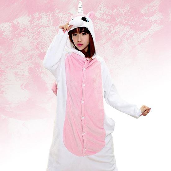 Imaginea din Costum pentru animale - unicorn roz - S