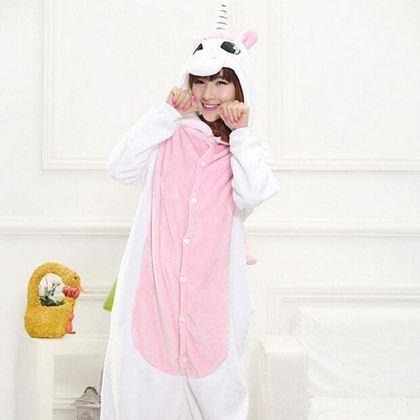 Imaginea din Costum pentru animale - unicorn roz - S