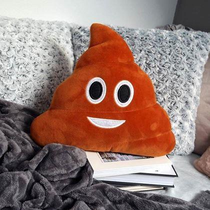 Imaginea din Pernă emoji - poop