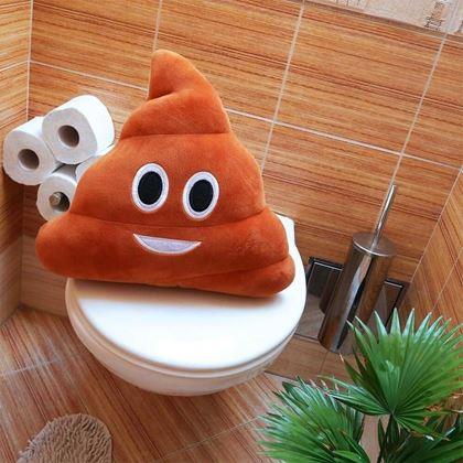 Imaginea din Pernă emoji - poop