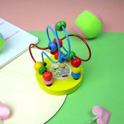 Imaginea din Jucărie din lemn - circuit cu bile