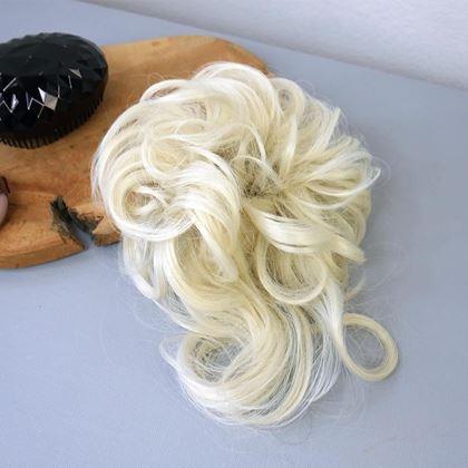 Imaginea din Accesorii pentru păr - coc elegant - blond