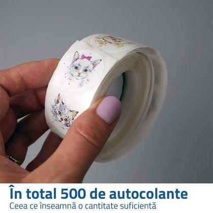 Imaginea din Autocolante pisici 500 buc