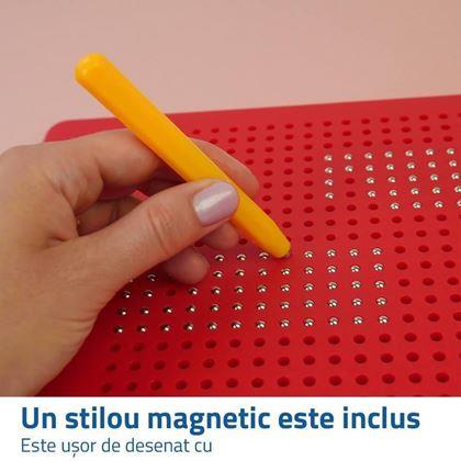Imaginea din Tablă de desen magnetică mică - roșie
