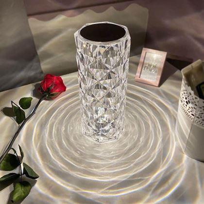 Imaginea din Lampă de atingere cu cristale