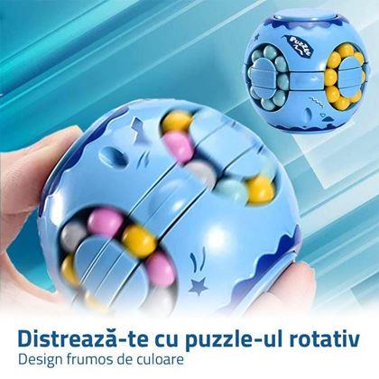 Imaginea din Puzzle cu bile rotative