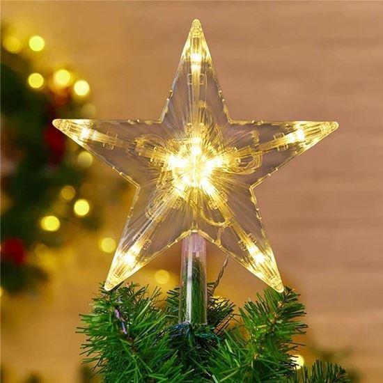 Imaginea din Steaua luminoasă de Crăciun - lumină caldă