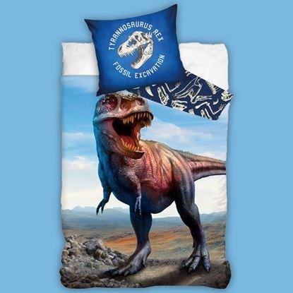 Imaginea Lenjerie de pat pentru copii - T-Rex