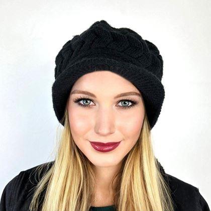 Imaginea din Beretă tricotată - negru