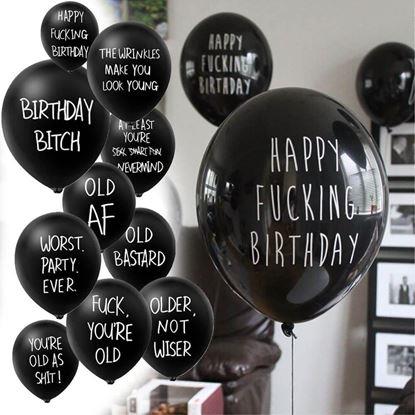 Imaginea Baloane pentru ziua de naștere cheeky 10 buc