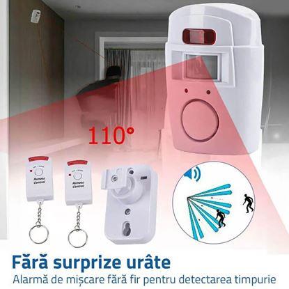 Imaginea Alarmă wireless cu senzor de mișcare