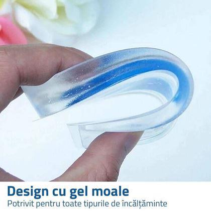 Imaginea din Suport din silicon gel, pentru călcăie 2 buc