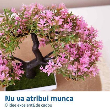 Imaginea din Bonsai artificială - roz