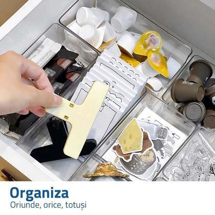 Imaginea din Organizator transparent - pătrat