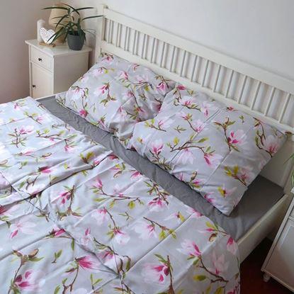 Imaginea Lenjerie de pat din bumbac - magnolii