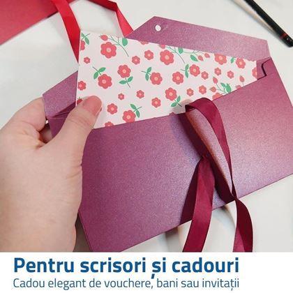 Imaginea din Plic cadou - vișiniu