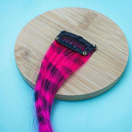 Imaginea din Accesoriu de păr colorat - roz