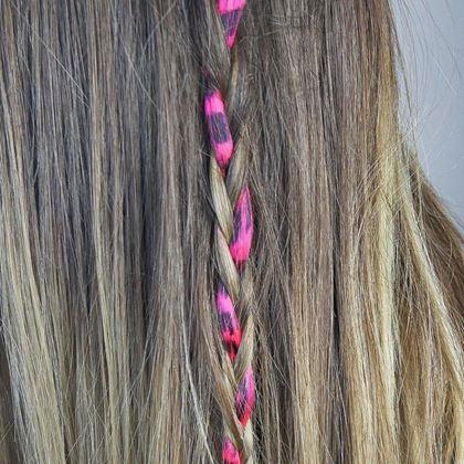 Imaginea din Accesoriu de păr colorat - roz