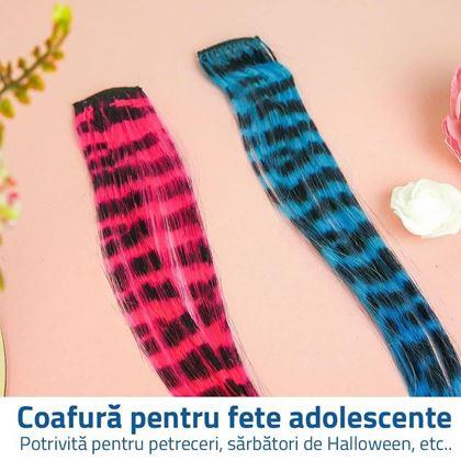 Imaginea din Accesoriu de păr colorat - roz