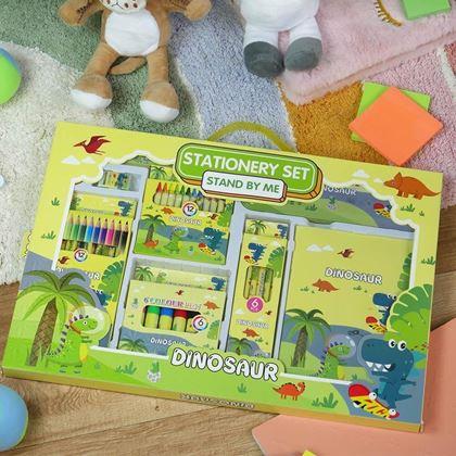 Imaginea din Set de articole școlare pentru copii - dinozauri