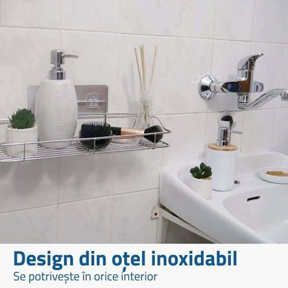 Imaginea din Raft autoadeziv din inox