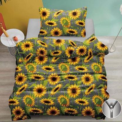 Imaginea Lenjerie de pat din bumbac - floarea soarelui