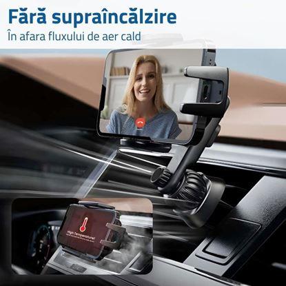 Imaginea Suport telefon mobil auto pentru grila de ventilatie