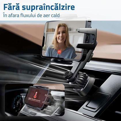 Imaginea din Suport telefon mobil auto pentru grila de ventilatie