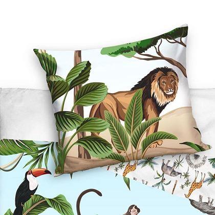 Imaginea din Lenjerie de pat pentru copii - safari