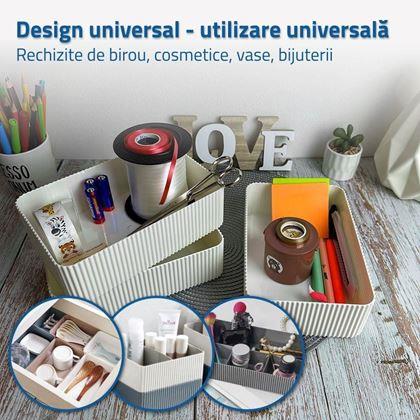 Imaginea din Organizator stivuibil - gri