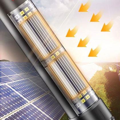 Imaginea din Lanternă solară cu LED-uri cu powerbank 8in1