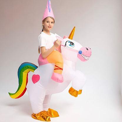 Imaginea Costum gonflabil - unicorn