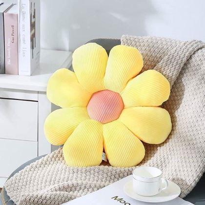 Imaginea din Pernă floare - galbenă