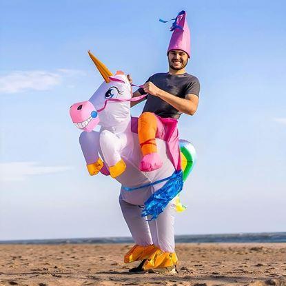 Imaginea Costum gonflabil - unicorn