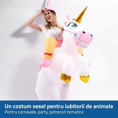 Imaginea Costum gonflabil - unicorn