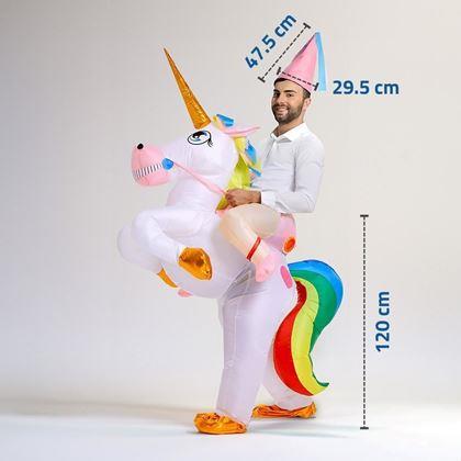 Imaginea din Costum gonflabil - unicorn
