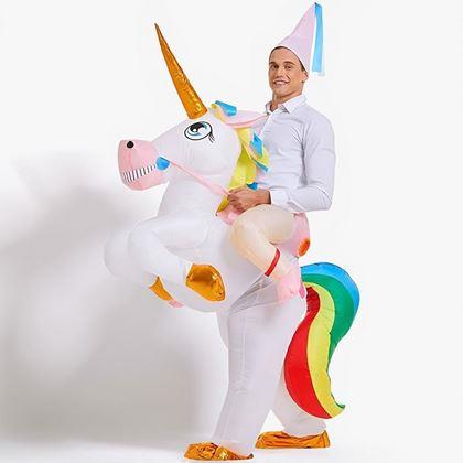 Imaginea din Costum gonflabil - unicorn