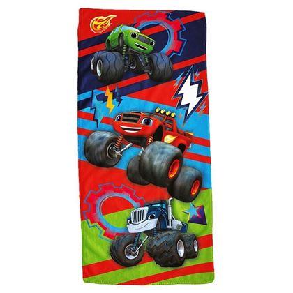 Imaginea din Prosop de baie pentru copii - Flame and Four Wheels