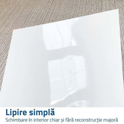 Imaginea din Gresie autoadezivă 60x30 cm - alba